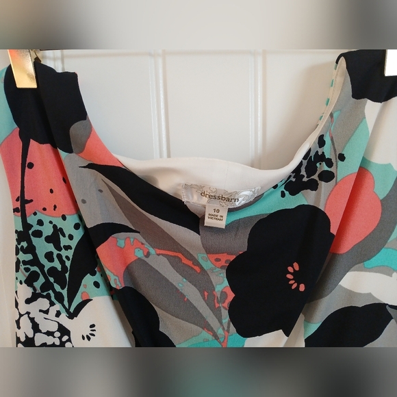 Floral Sleeveless Dress - Multicolor - Picture 2 of 4